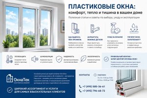 Статьи и советы о пластиковых окнах: как выбрать, установить и продлить срок службы ПВХ-конструкций