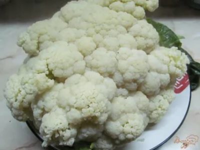 Как заморозить цветную капусту сырой