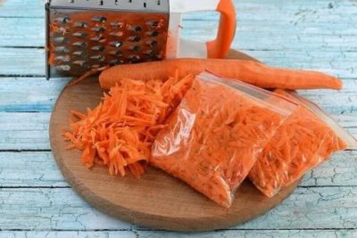 Можно ли заморозить целую морковь
