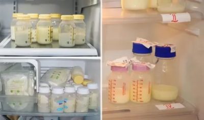 В чем хранить молоко в холодильнике