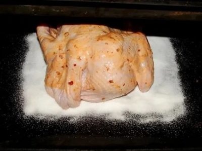 Можно ли запекать не до конца замороженную курицу