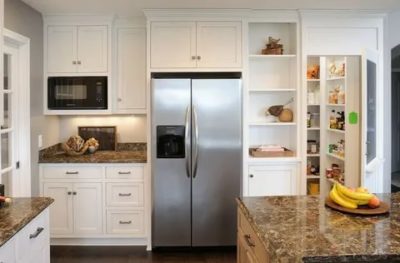 Можно ли встроить отдельно стоящий холодильник