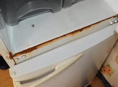 Как удалить ржавчину в холодильнике
