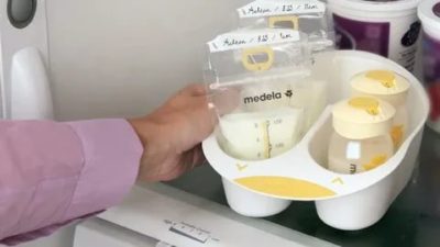 Как разморозить молоко в пакете