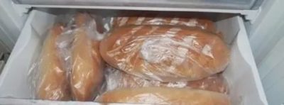 Сколько можно хранить хлеб в замороженном виде