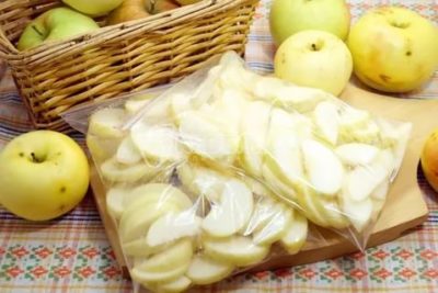 Можно ли заморозить яблоки Белый налив