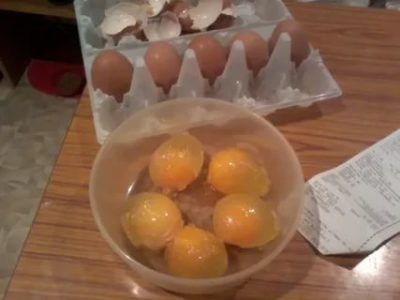 Как заморозить яйца целиком