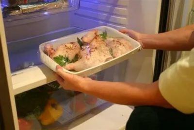 Как долго можно хранить жареную курицу в холодильнике