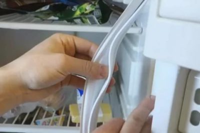 Как поменять резинку на холодильнике Атлант