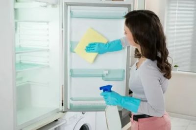 Чем помыть холодильник в первый раз