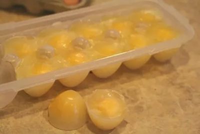 Как заморозить свежие яйца
