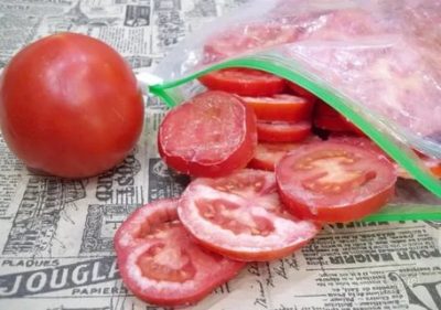Можно ли замораживать свежие помидоры