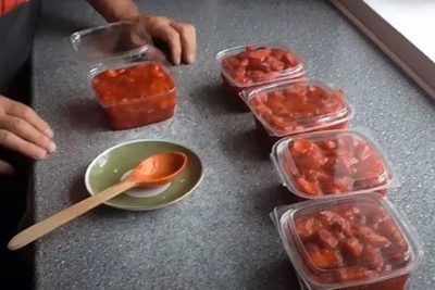 Как просушить ягоды перед заморозкой