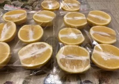 Можно ли заморозить лимон с сахаром