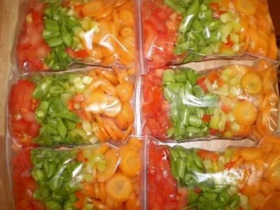 Что можно заморозить из овощей