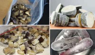 Сколько можно хранить замороженные баклажаны