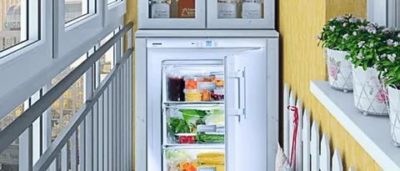 Можно ли хранить неработающий холодильник на балконе
