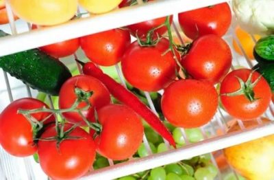 Можно ли хранить свежие помидоры в холодильнике
