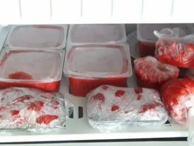 Как замораживать ягоды в пакетах