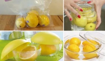 Как сохранить лимон в морозилке