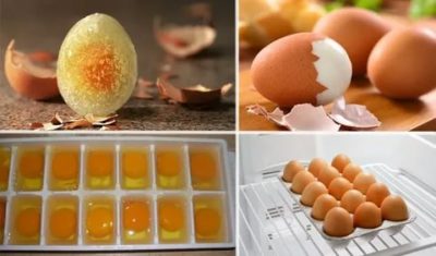 Можно ли вареные яйца хранить в морозильнике