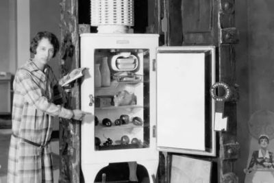 Какие раньше были холодильники
