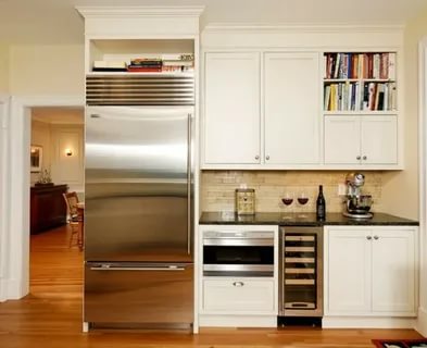 Какой холодильник можно поставить в нишу
