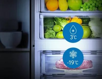 Какая температура в холодильнике и в морозилке