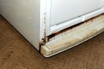 Как удалить ржавчину в холодильнике