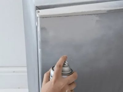 Как убрать разводы на холодильнике