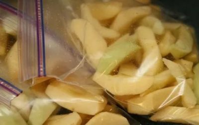 Можно ли заморозить сушеные яблоки