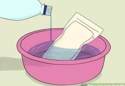 Как быстро разморозить молоко из морозилки