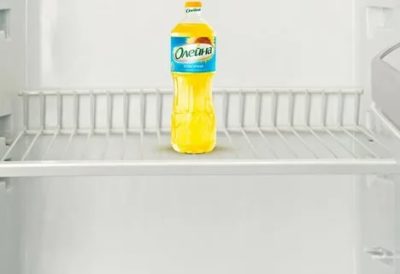 Почему нельзя хранить подсолнечное масло в холодильнике
