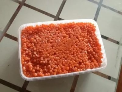 Как правильно заморозить соленую красную икру
