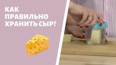 Как хранить сыр Ламбер в холодильнике